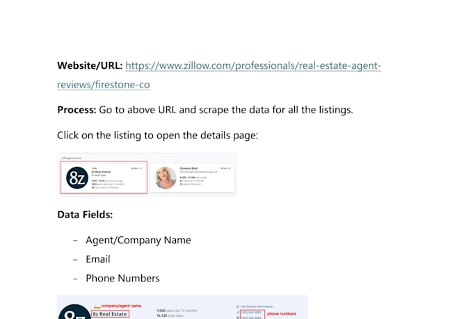 do web scraping, data extraction, and lead generation from any website